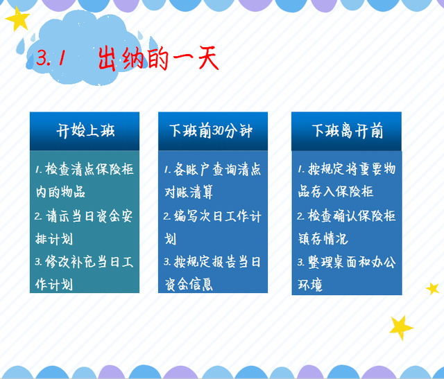 出纳没事的时候做什么 出纳没事的时候做什么事情